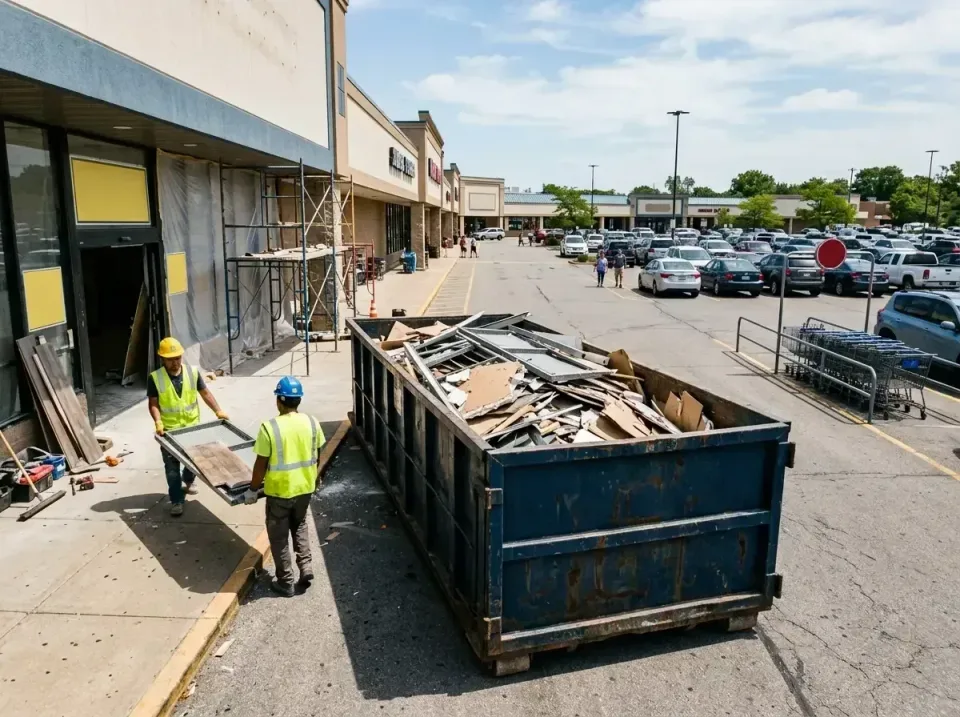 retail-store-renovation-debris-003 — frequently asked questions, Roll-off Dumpster Rentals in Estacada, OR
